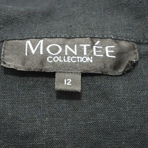 Montee Collection Ramie Embroidered button down - Picture 5 of 8
